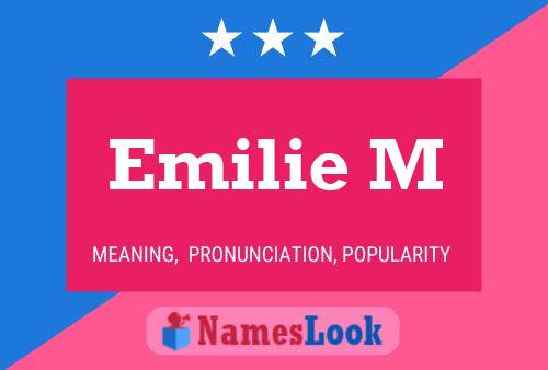 Poster del nome Emilie M