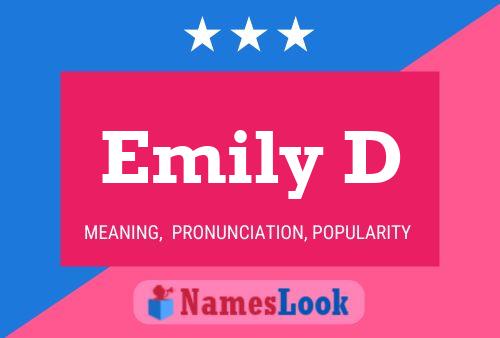 Poster del nome Emily D