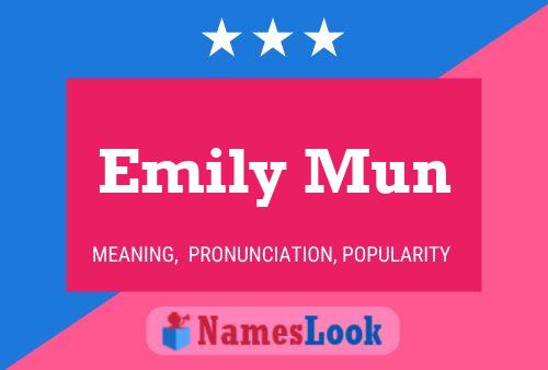 Poster del nome Emily Mun