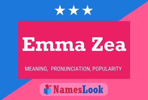 Poster del nome Emma Zea