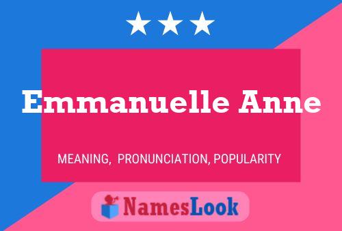 Poster del nome Emmanuelle Anne