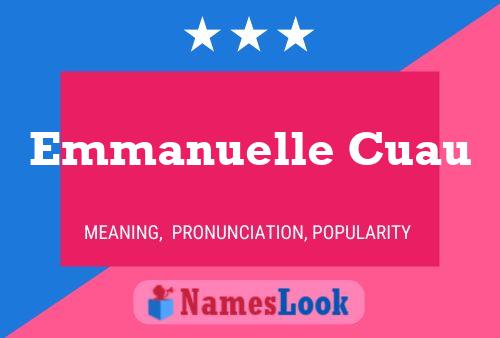 Poster del nome Emmanuelle Cuau