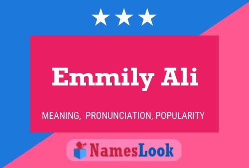 Poster del nome Emmily Ali