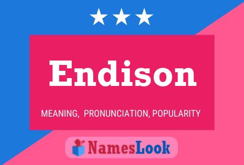 Poster del nome Endison