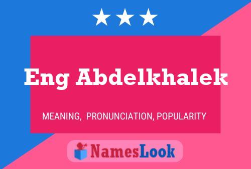 Poster del nome Eng Abdelkhalek