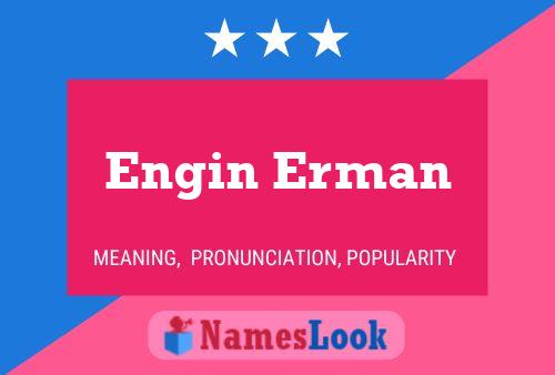 Poster del nome Engin Erman