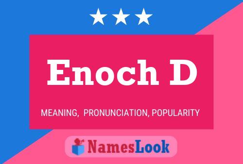 Poster del nome Enoch D