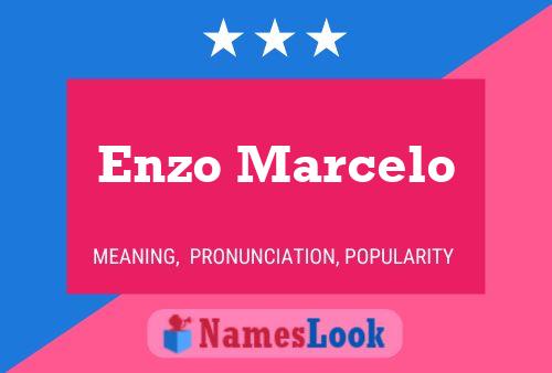 Poster del nome Enzo Marcelo