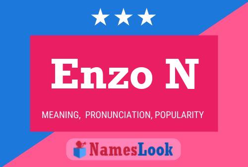 Poster del nome Enzo N