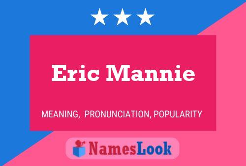 Poster del nome Eric Mannie