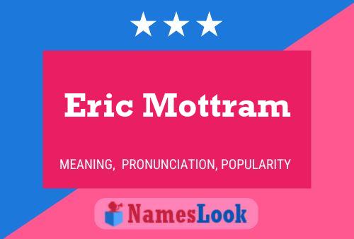 Poster del nome Eric Mottram