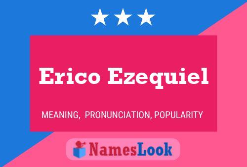 Poster del nome Erico Ezequiel