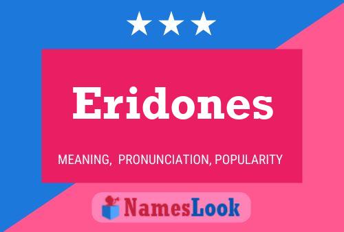 Poster del nome Eridones