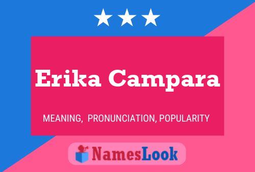 Poster del nome Erika Campara