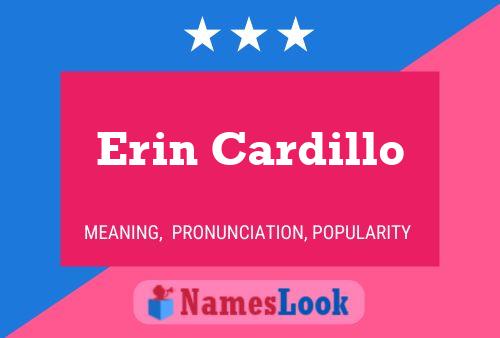 Poster del nome Erin Cardillo