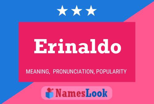 Poster del nome Erinaldo