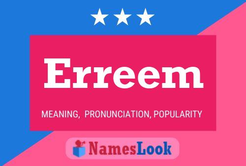 Poster del nome Erreem