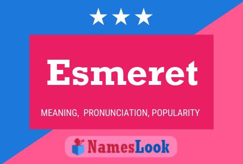 Poster del nome Esmeret