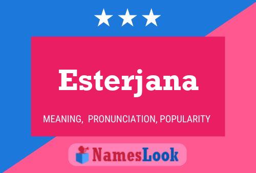 Poster del nome Esterjana