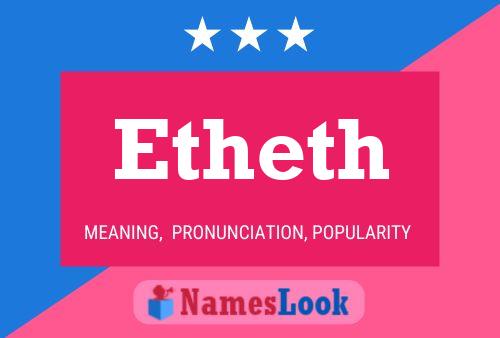 Poster del nome Etheth