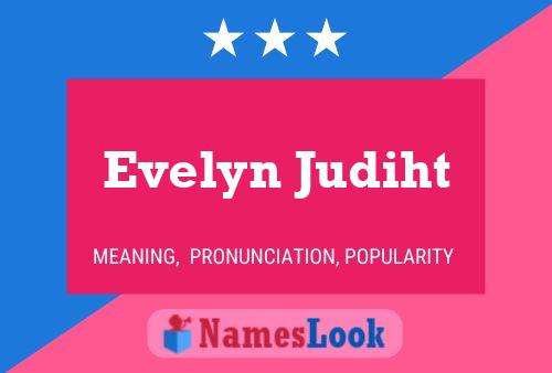 Poster del nome Evelyn Judiht