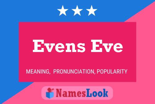 Poster del nome Evens Eve