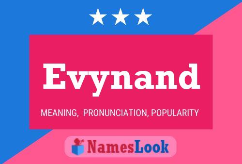 Poster del nome Evynand