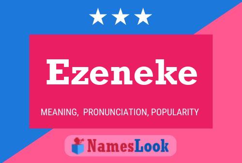 Poster del nome Ezeneke