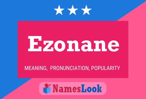 Poster del nome Ezonane