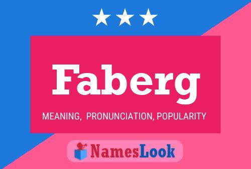 Poster del nome Faberg