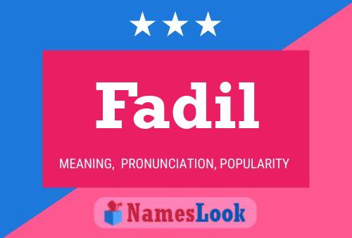 Poster del nome Fadil