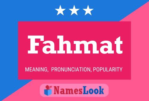 Poster del nome Fahmat