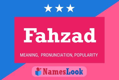 Poster del nome Fahzad