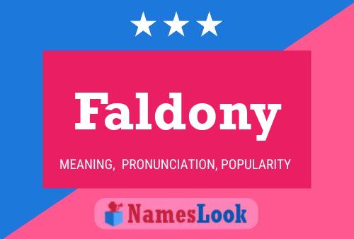 Poster del nome Faldony