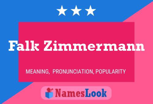 Poster del nome Falk Zimmermann