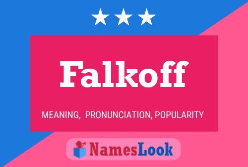 Poster del nome Falkoff