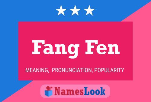 Poster del nome Fang Fen