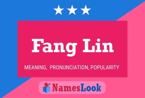 Poster del nome Fang Lin