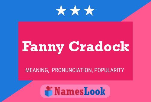 Poster del nome Fanny Cradock