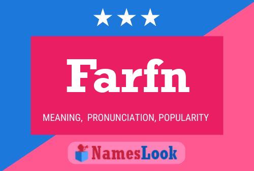 Poster del nome Farfn