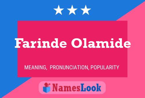 Poster del nome Farinde Olamide