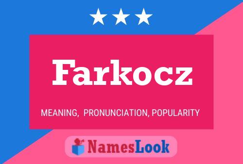 Poster del nome Farkocz