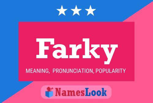 Poster del nome Farky