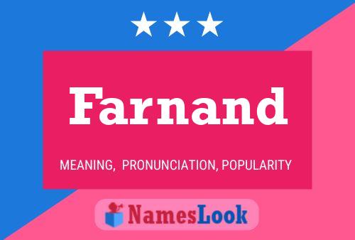 Poster del nome Farnand