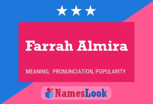 Poster del nome Farrah Almira