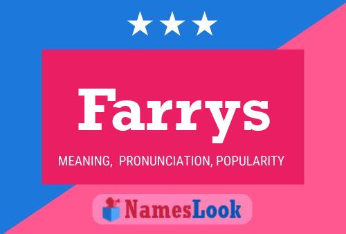 Poster del nome Farrys