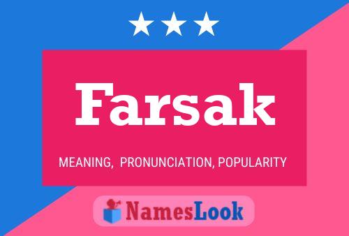 Poster del nome Farsak