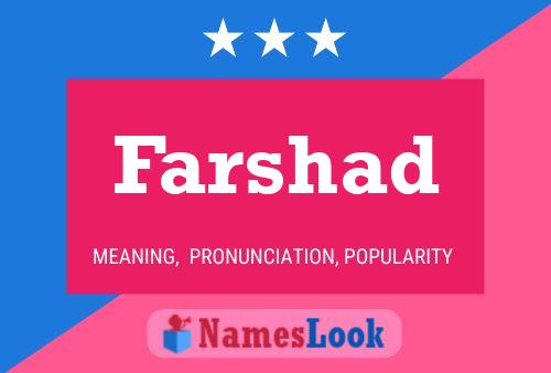 Poster del nome Farshad