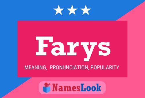 Poster del nome Farys