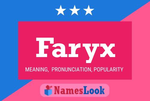 Poster del nome Faryx